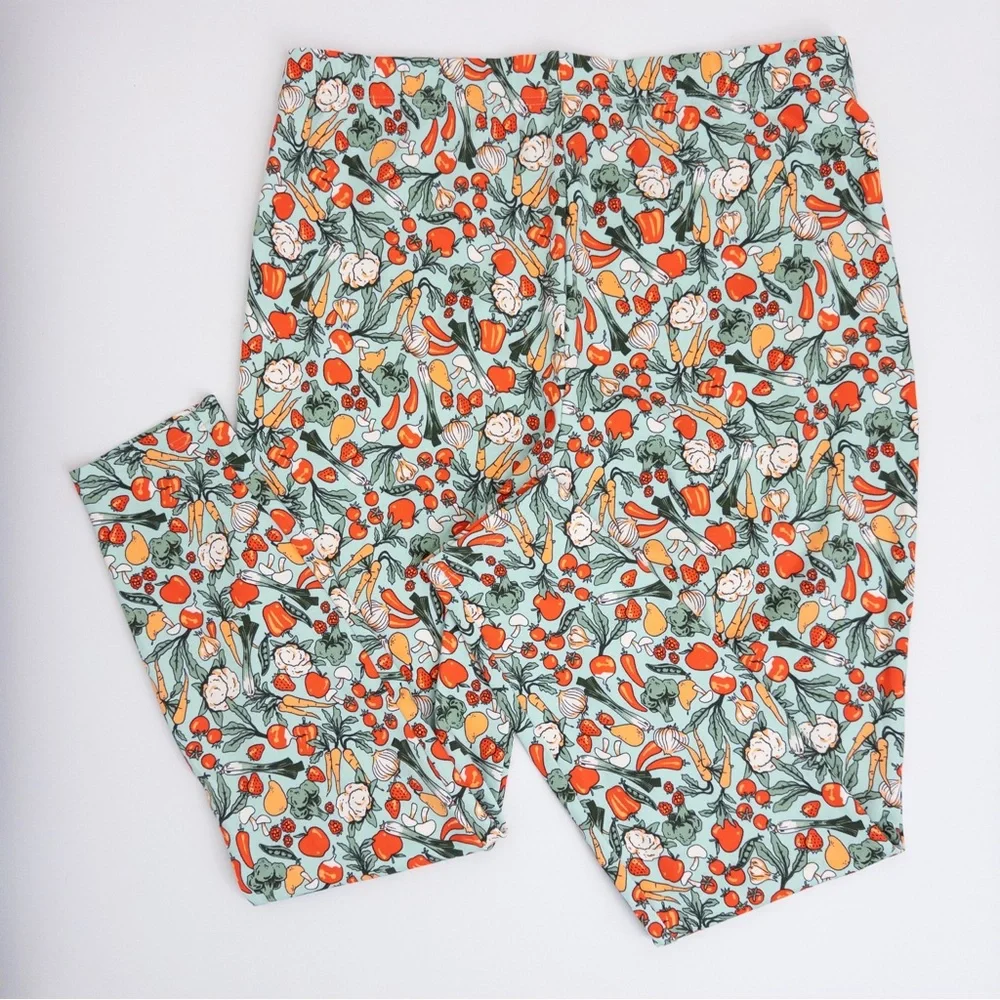 Duluth Trading Co. Women's Birds Egg Green Garden Haul Leggings - Picture 3 of 4